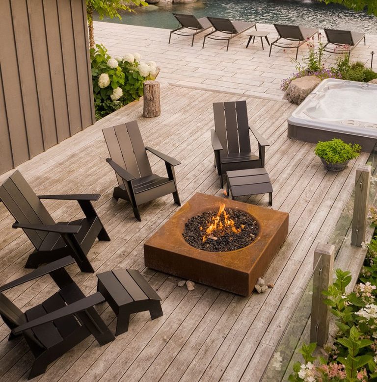 Corten Fire Pit Caldera Outdoor Fire Pit CSA CE UL Certified Paloform