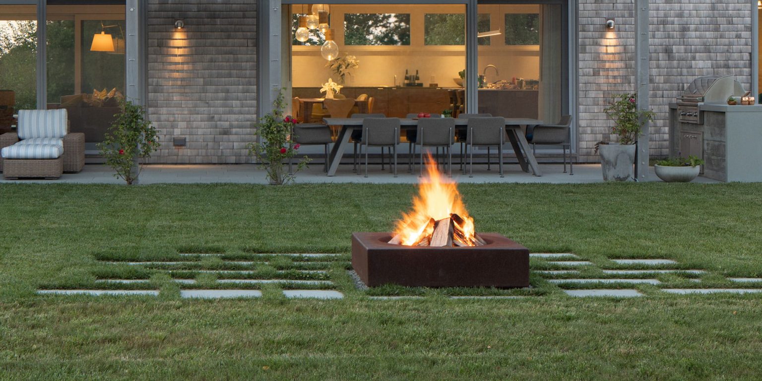 Corten Fire Pit Caldera Outdoor Fire Pit CSA CE UL Certified Paloform