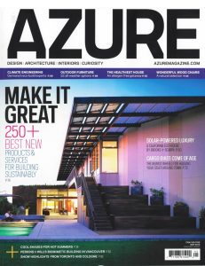Press | Cover Azure Magazine May 2012