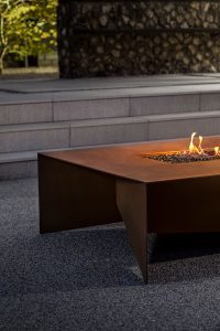Fold 72 Fire Table - Corten