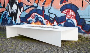 Fold Outdoor Modern Fire Table |  Fire Pits by Paloform US