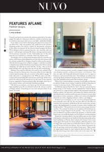 Paloform Fire Pit Design In NUVO Winter 2012