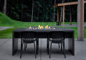 Fire Pit Table Nimbus - Dark Graphite