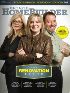 Ontario Home Builders Cover May 2013