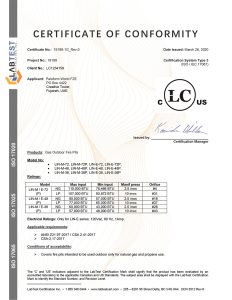 Paloform Labtest Certificate LIN