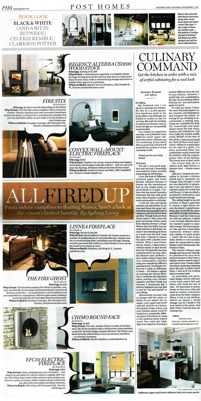 National Post Nov 5, 2011 Content