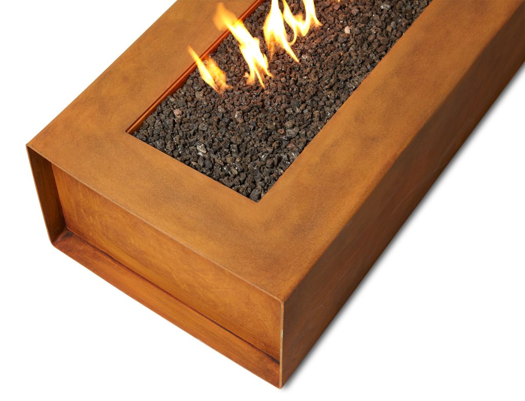 Robata Corten Steel Propane Fire Pit