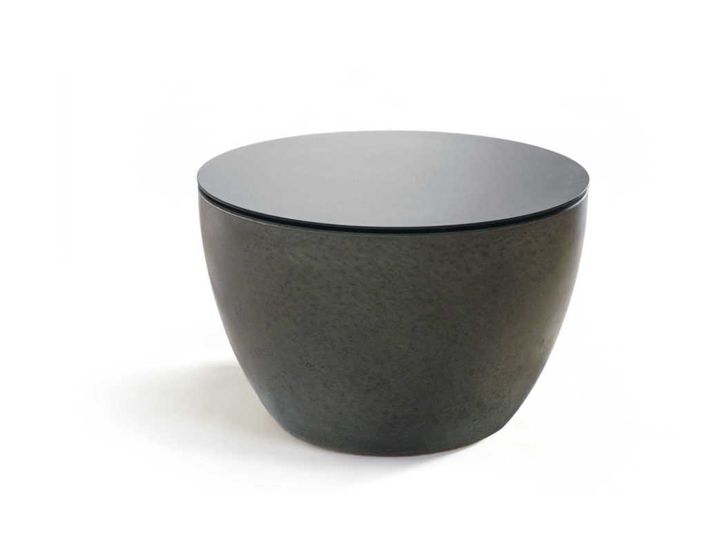 Soba Modern Fire Bowl With Table Top