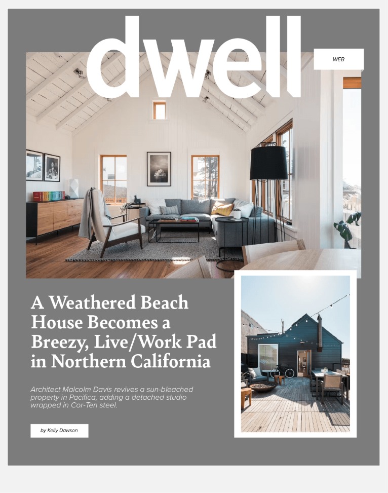 modern fire pits by Paloform in Dwell Magazine