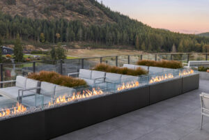 Elevated Outdoor Gathering Space at One Bear Mountain Resort