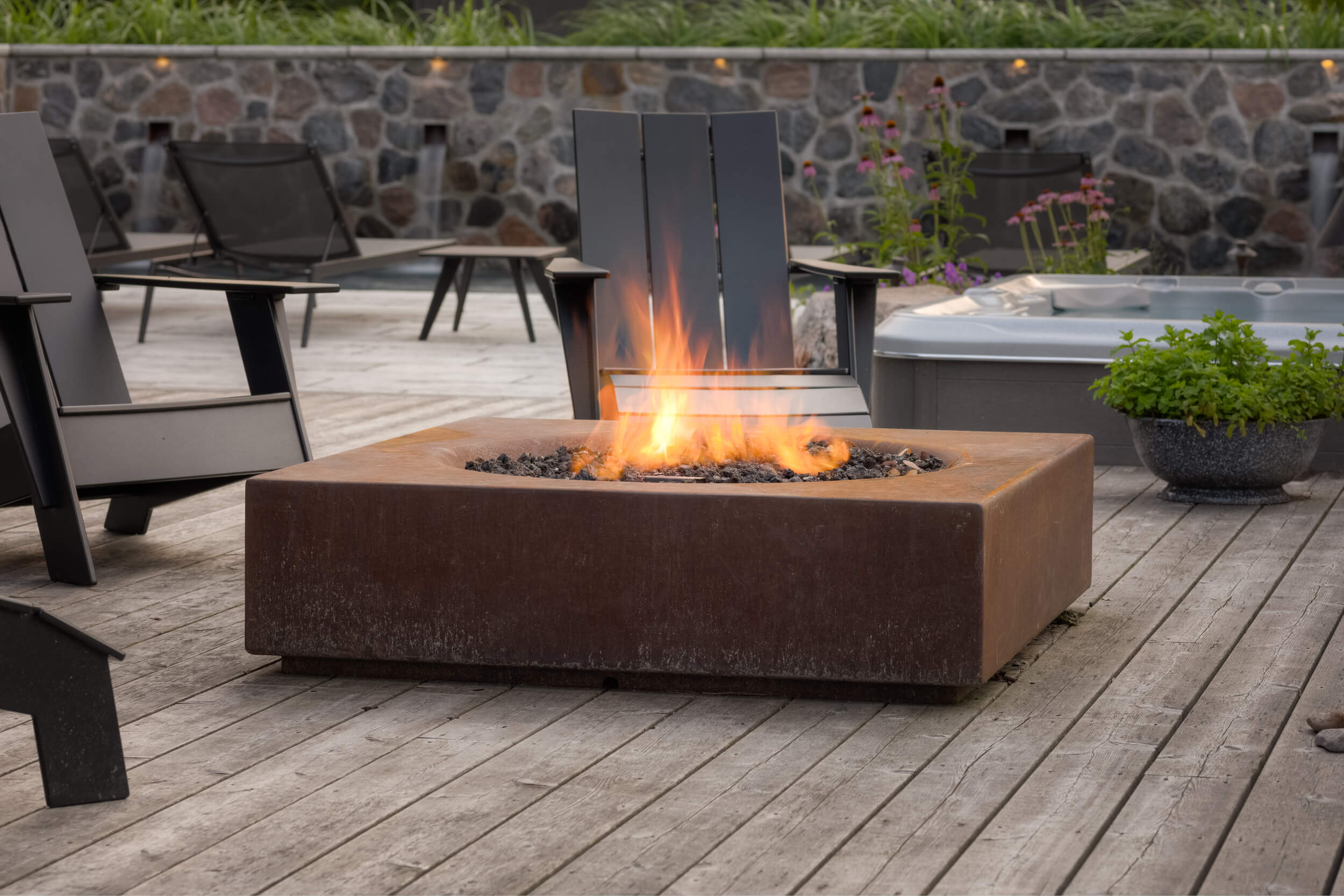 Corten Fire Pits | Caldera by Paloform