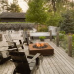 Tranquil Hideaway in Nottawa Featuring Paloform’s Caldera Corten Fire Pit