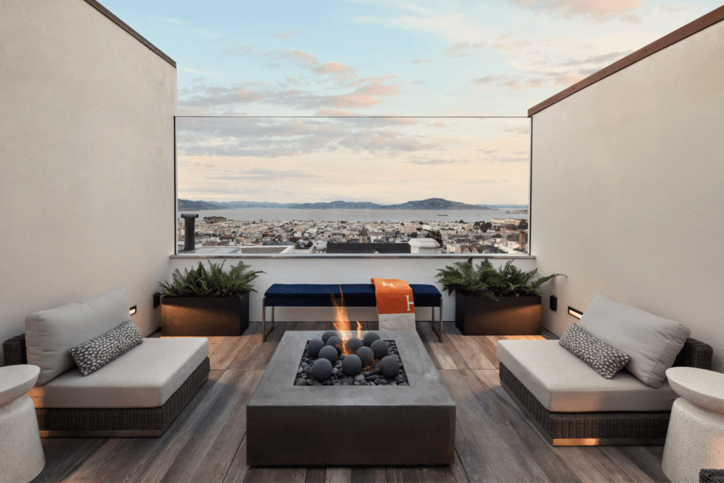 Use Fire to Anchor the Space