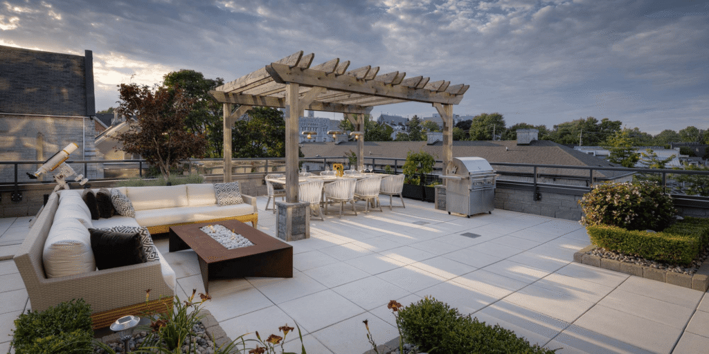 Fold Fire Pit in Corten Steel