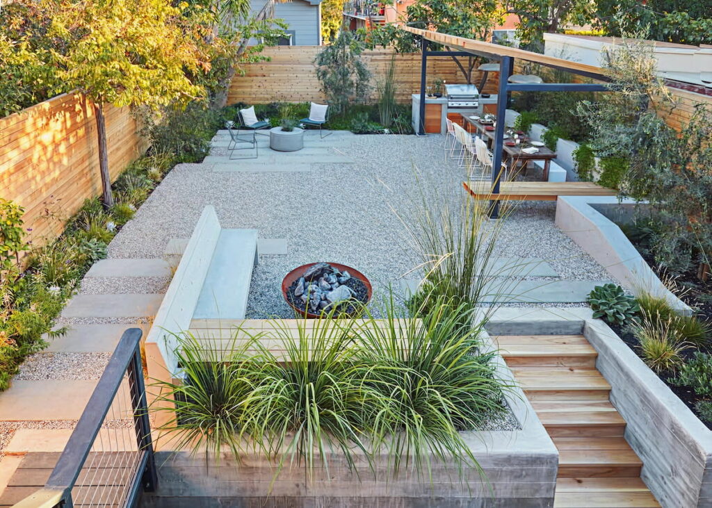 A Modern Bungalow Garden in Oakland, California