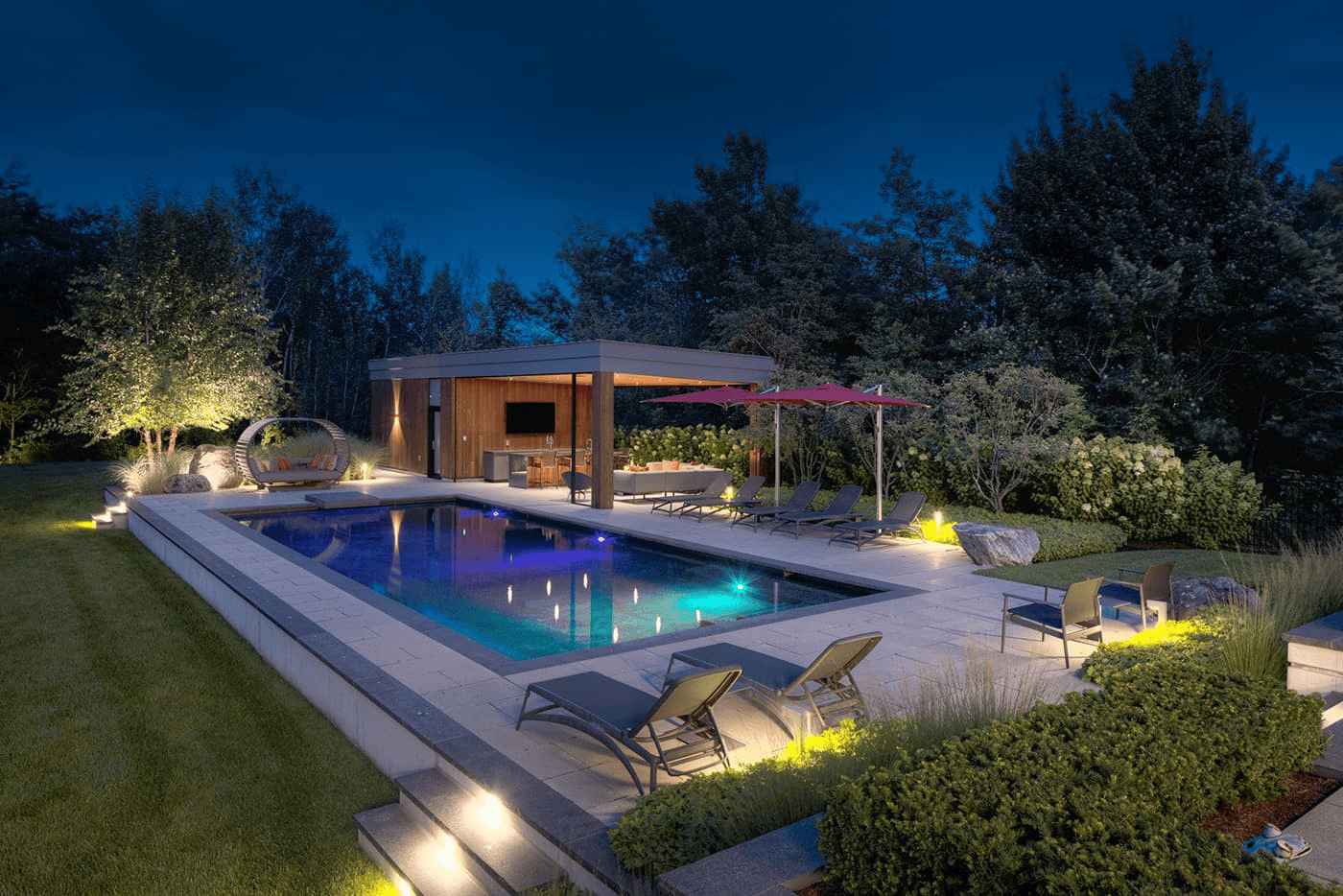 Contemporary Outdoor Entertaining in The Blue Mountains