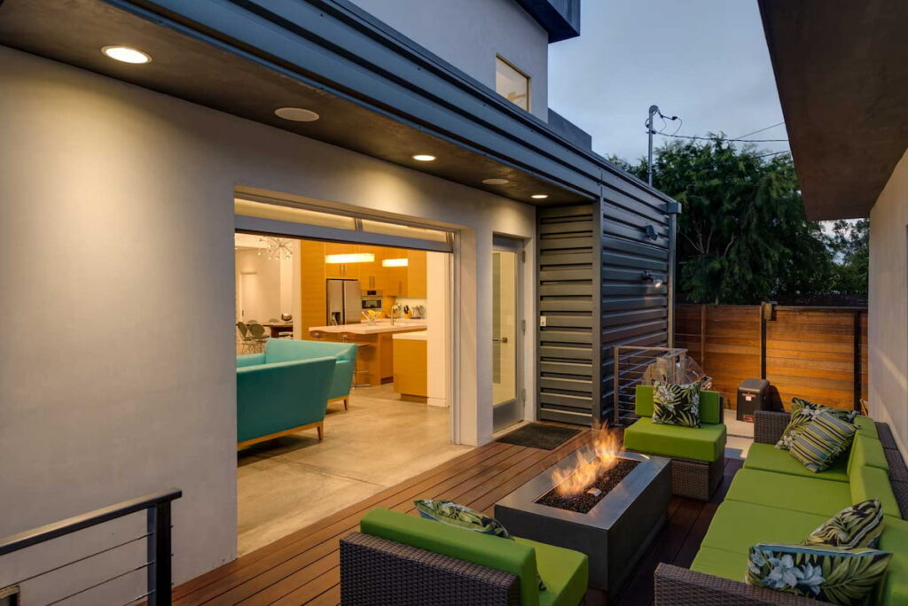 Inspection firepit